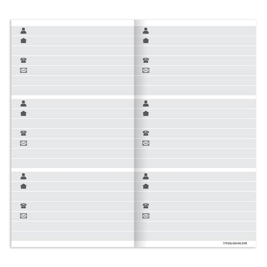 TF Publishing Pink Address Book